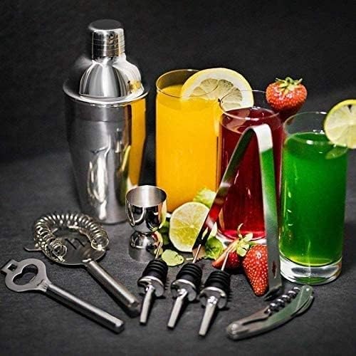 Miniatura 5 de ONOTEC Juego de coctelera de 12 piezas, kit de barra de barman con accesorios de barra, mezclador de Martini de acero inoxidable, cuchara para