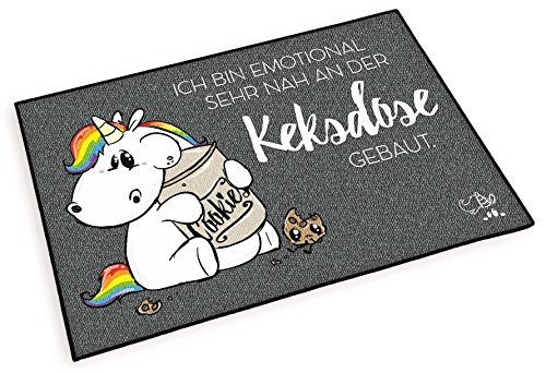 Preisvergleich Produktbild Pummeleinhorn Fußmatte Deluxe - Keksdose New