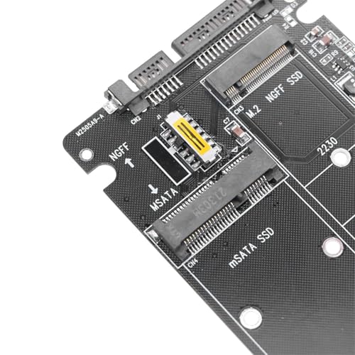 Adaptador MSATA/M.2 NGFF a SATA III para disco SSD 2.5" miniatura 7