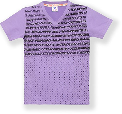 Image of TONYBOY Boy's Tribal Regular fit Kids Wear (2158 Purple 2-3 Years)