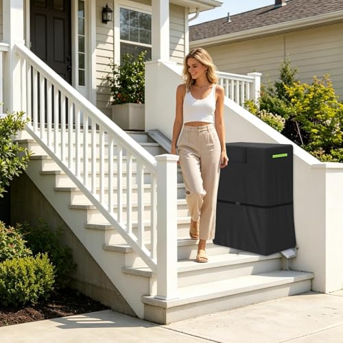 Housse de monte-escalier imperméable pour fauteuil roulant d'appartement