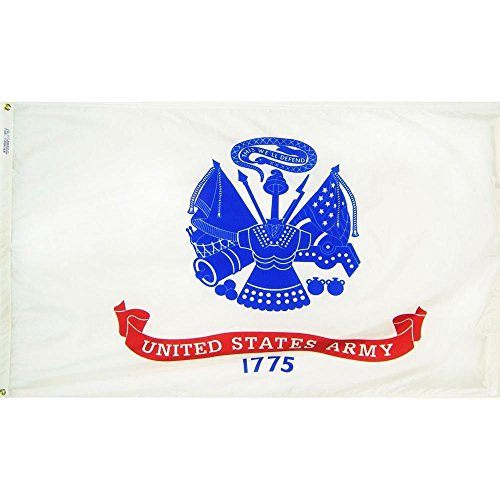 Annin Flagmakers U.S. Army Military Flag USA-Made to Official Specifications, Officially Licensed, 3 x 5 Feet (Model 439035)