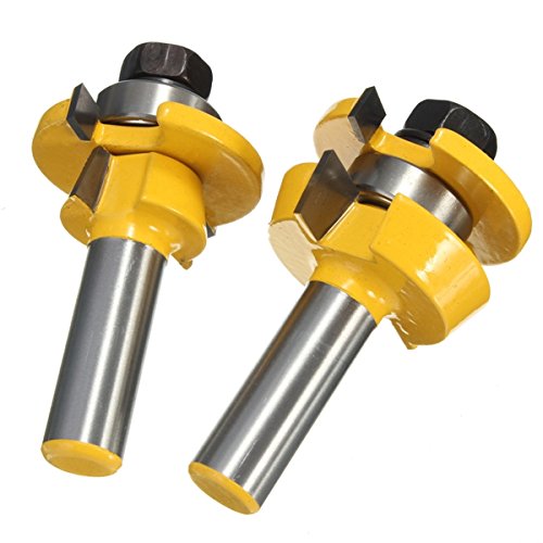 Rb11 Shaker ukośna szyna i styl Glue Joint Router Bit do szafy, drzwi 1/2 cala