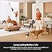 Eureka Cordless Vacuum Cleaner Lightweight, Stick Vacuum Rechargeable for Hardwood, Pet Hair, Black, ReactiClean 410