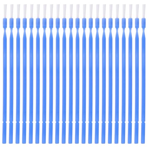 MALUGOGO 100個 使い捨て 用マイクロアプリケーターブラシ 接着剤対応 用精密ブラシ 剤塗に 歯の隅々まで届く細毛設計