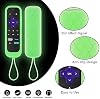 Funda de Silicona para Control Remoto Onn Roku TV, Funda para Control Remoto Express 4K | Funda para Control Roku con Localizador, Fundas para Control Roku, Onn Roku Remote, Roku Express 4K+, Hisense Roku TV, Brilla en la Oscuridad 6