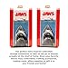 AQUARIUS Jaws Gen 2 Fun Box - Sturdy Tin Storage Box with Plastic Handle & Embossed Front Cover - Officially Licensed Merchandise & Collectible Gift for Kids, Teens & Adults