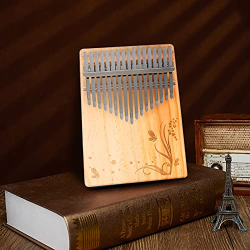 17 Kalimba De Madeira Piano De Polegar De Madeira Mini Piano De Mão Piano De Dedo De Madeira Piano D