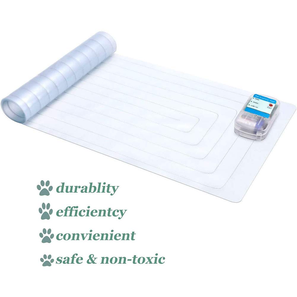 Tapis De Dressage pour Animaux D'intérieur Scatmat pour Chiens Et Chats, Coussin De Choc Électronique pour Animaux De Compagnie, Tapis Répulsif/Dissuasif À 3 Modes pour Garder Les Animaux