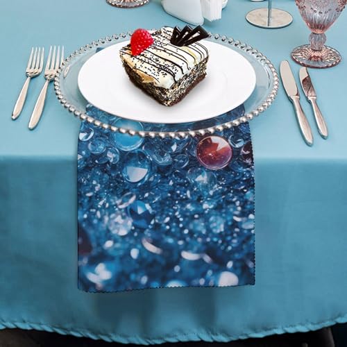Servilletas de tela reutilizables set 2 estampado floral miniatura 4