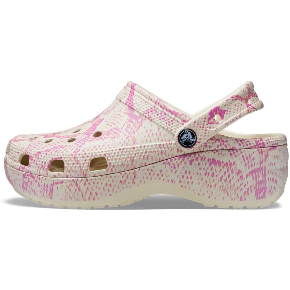 Crocs Classic Platform Clog W, Zuecos Mujer