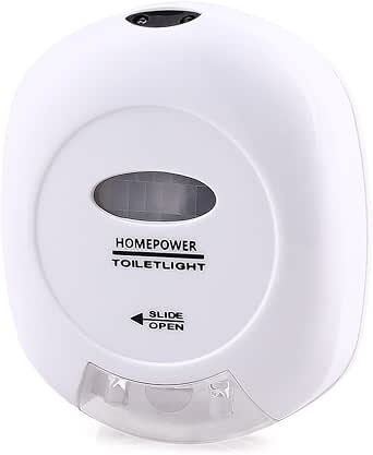 New LED Sensor Motion Activated Automatic Toilet Nightlight Restroom ...