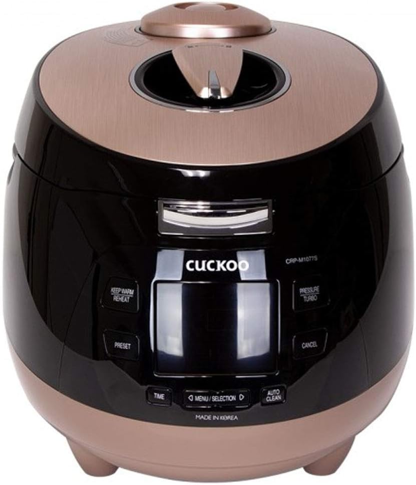 Cuckoo CRPM1077S Electric Pressure Rice Cooker, Xwall