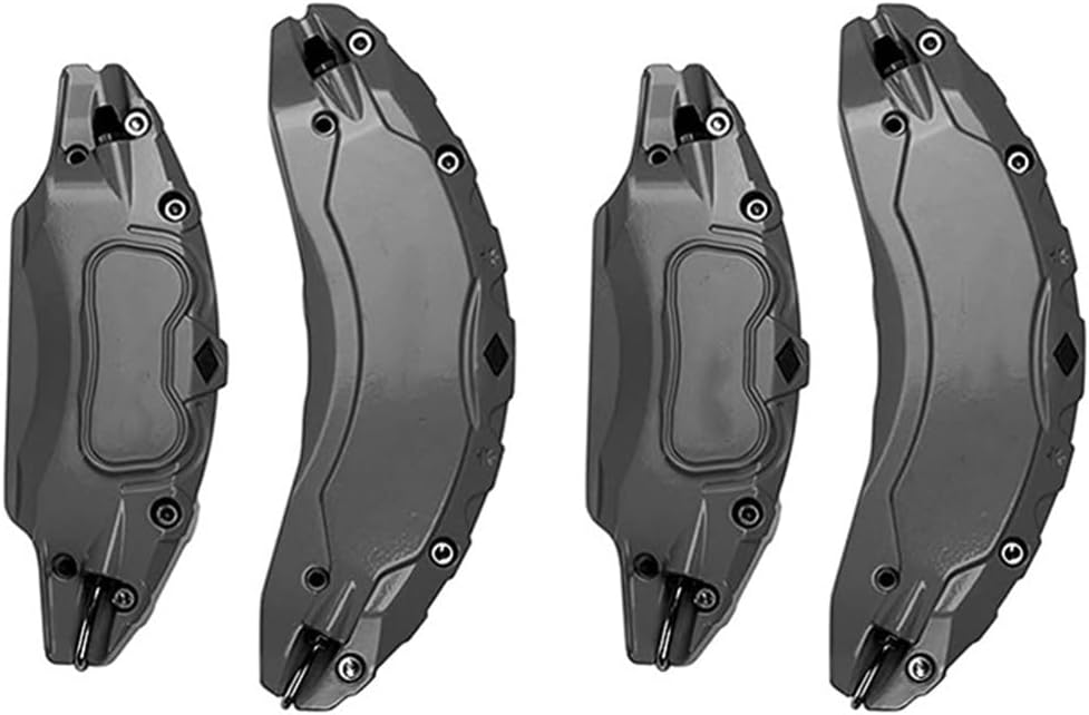 Compatible For Tesla Model 3 2017-2023 18 19 Inch Wheel Hub Brake Caliper Cover Car Modification Decoration Accessories, Colors(Model 3 Black)