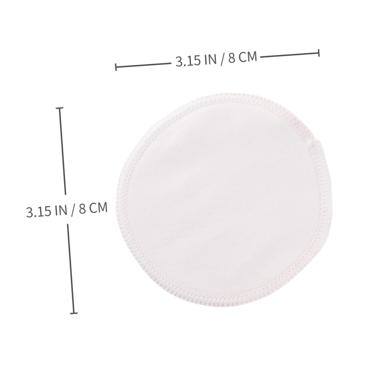 FOMIYES Reusable Makeup Remover Cloths 6 Pack Bamboo Fiber Pads Gentle on for Daily Makeup Removal Storage Bag