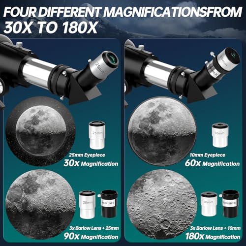 Aurosports 90600 Telescope For Adults High Powered thumb #2