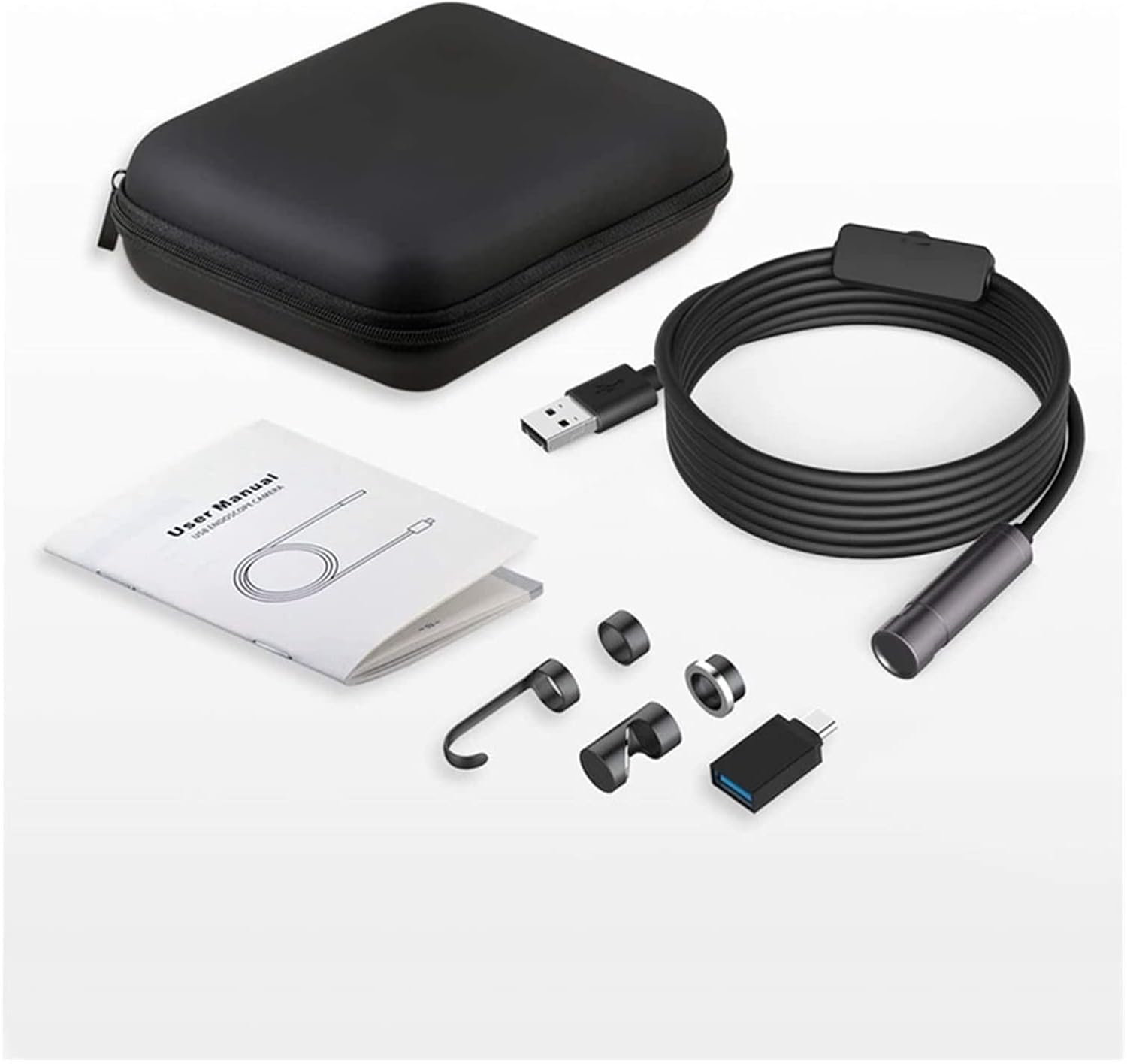 内視鏡カメラ 5.0MP 3 in 1 USB オートフォーカス 内視鏡カメラ 2594x1944P IP67 オートフォーカス 工