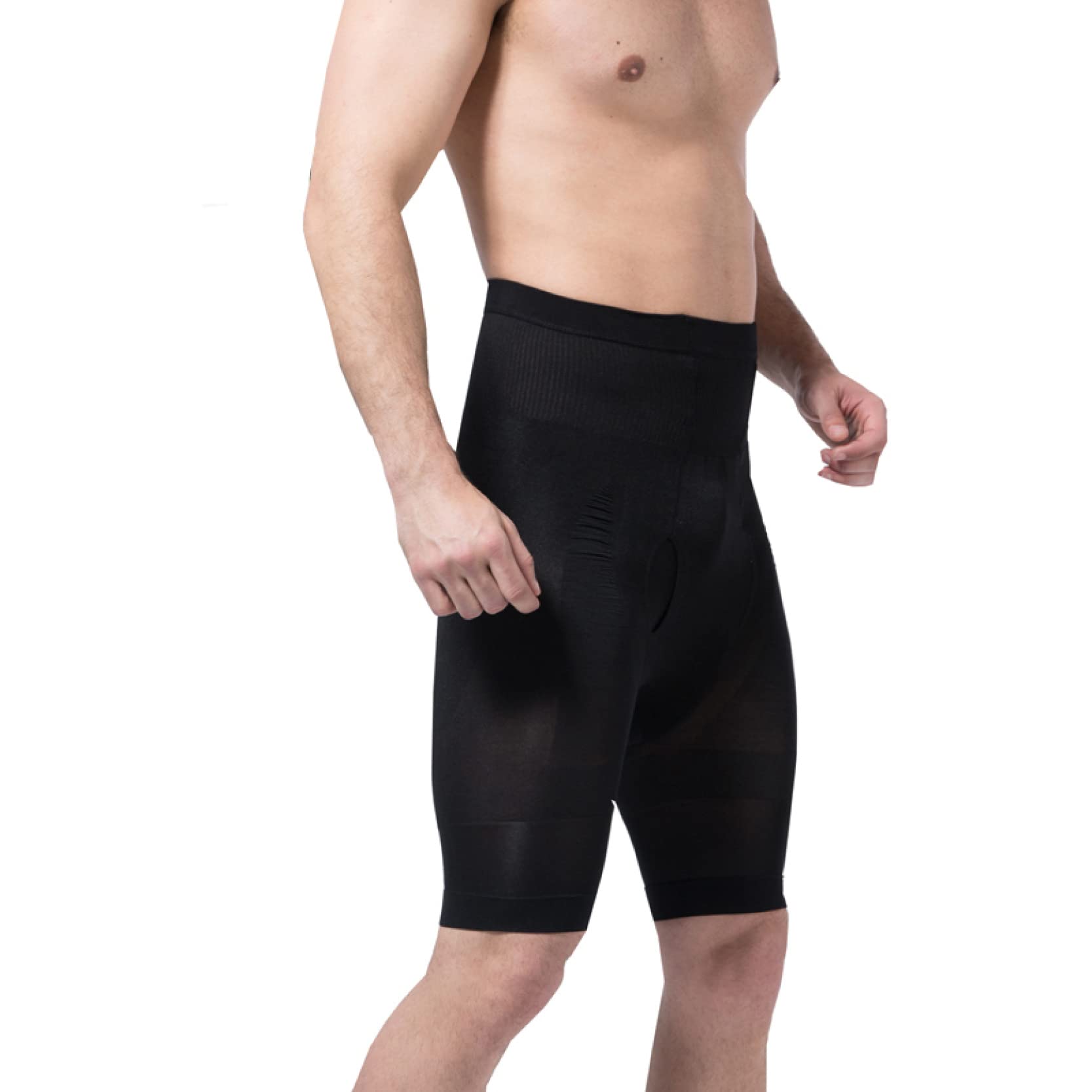 Faja Moldeadora de Abdomen para Hombres, Bragas Moldeadoras de glúteos de Cintura Alta, Ropa Moldeadora Adelgazante de Cintura para Adelgazar Muslos