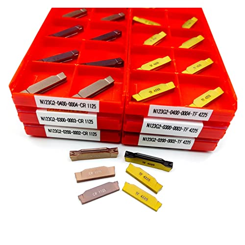 10 Puntas de Carburo para Torno N123G2 Pack miniatura 3