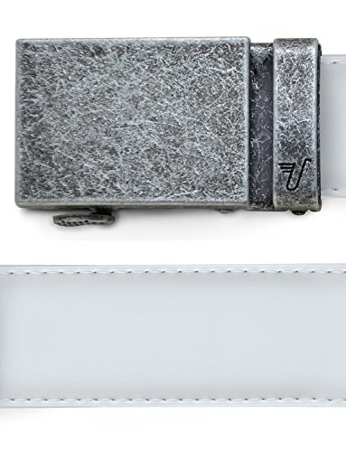 Image of Mission Belt Men's Leather Ratchet Belt, 40mm Metal Collection