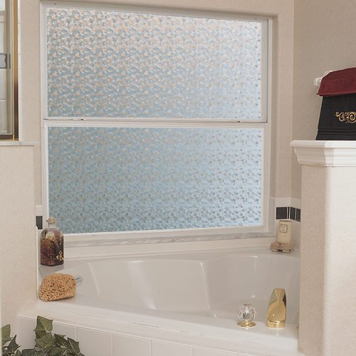 Vinilo decorativo para ventana textura patrón 35.5x24 pulgadas miniatura 3