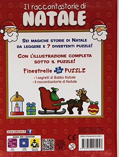 Il raccontastorie di Natale. Libro puzzle. Ediz