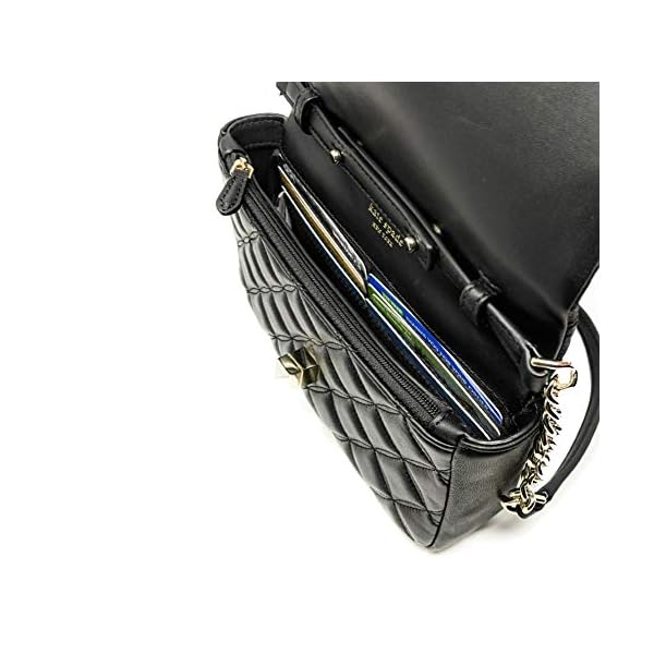 Kate Spade Natalia Crossbody Flap Turnlock Black Wlru6342