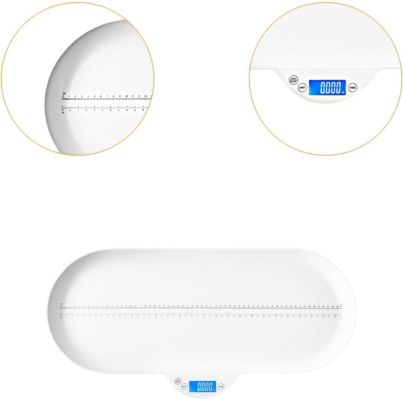 Infant Scale Multifunctional Pets Scale for Pool Travel Confinement Center