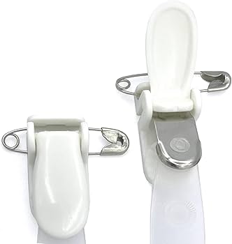 オリジナル　安全ピン付きクリップ、チェーンタイプ daiomfg_web-cp-ks-10