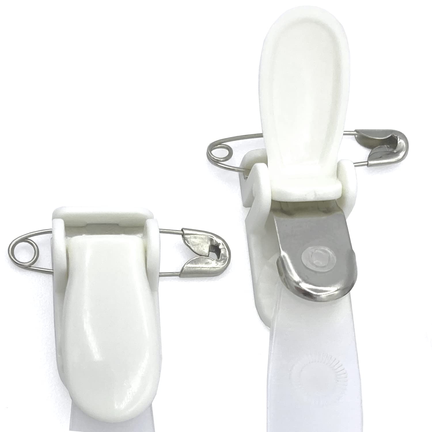 Amazon | ナカトシ産業 安全ピン付クリップ6P 10入 | 名札・ホルダー