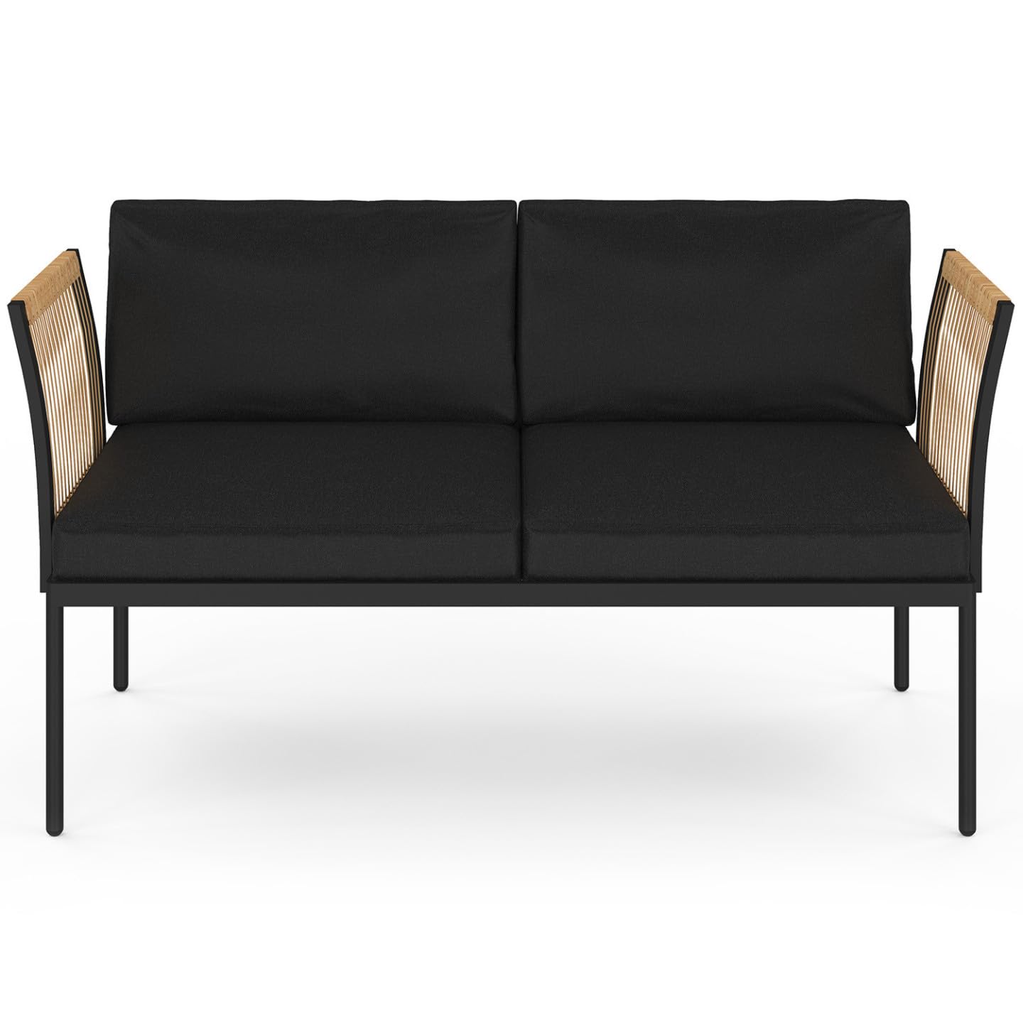 IDMarket - Salon de Jardin Bas Rio 4 Places modulable