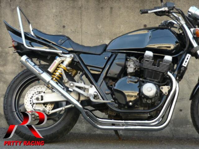 XJR400 Prettyracingマフラー プリティー YAMAHA XJR400 4HM 50.8π (流タイプ2) PRETTY管