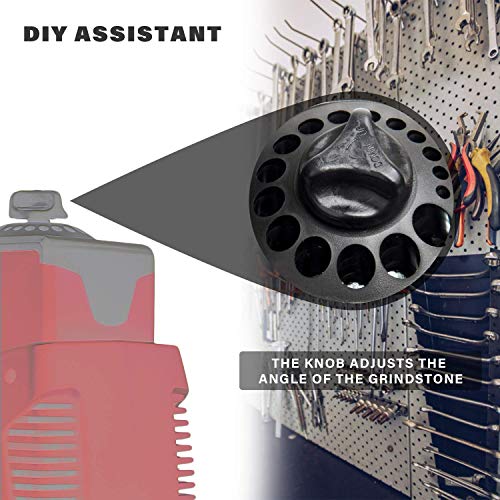 Goodsmann Electric Drill Bit Sharpener, Heads 1/8" - 25/64", 1350 Rpm/ 1700 Rpm 9923-0110-01 #TOP6