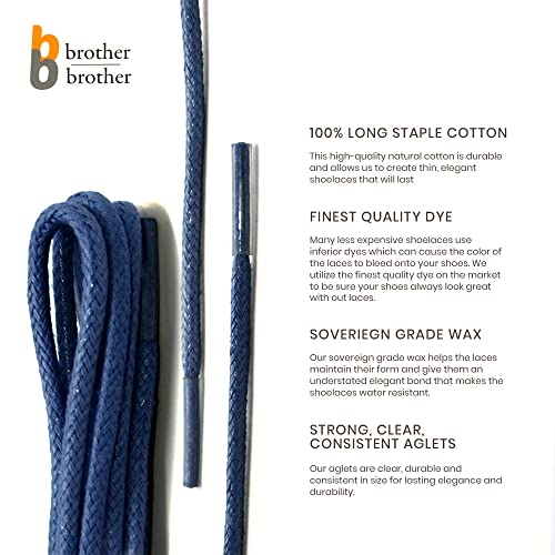 Image of BB BROTHER BROTHER (7 Pairs Colored Oxford Dress Shoe Laces | Shoe Strings