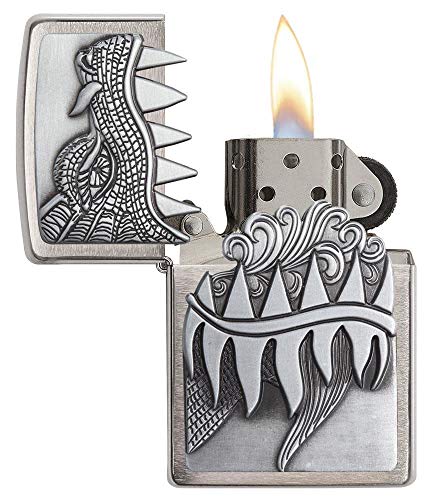 Encendedor de bolsillo Zippo Fire Breathing Dragon miniatura 3