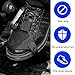 Sylvil 2 PCS Motorcycle Shift Pad, Anti-Slip Motorbike Shoe Boot Cover Protector, Rubber Motorcycle Clutch Cover, Universal Motorbike Boots Protective Gear Accessories for Men Women