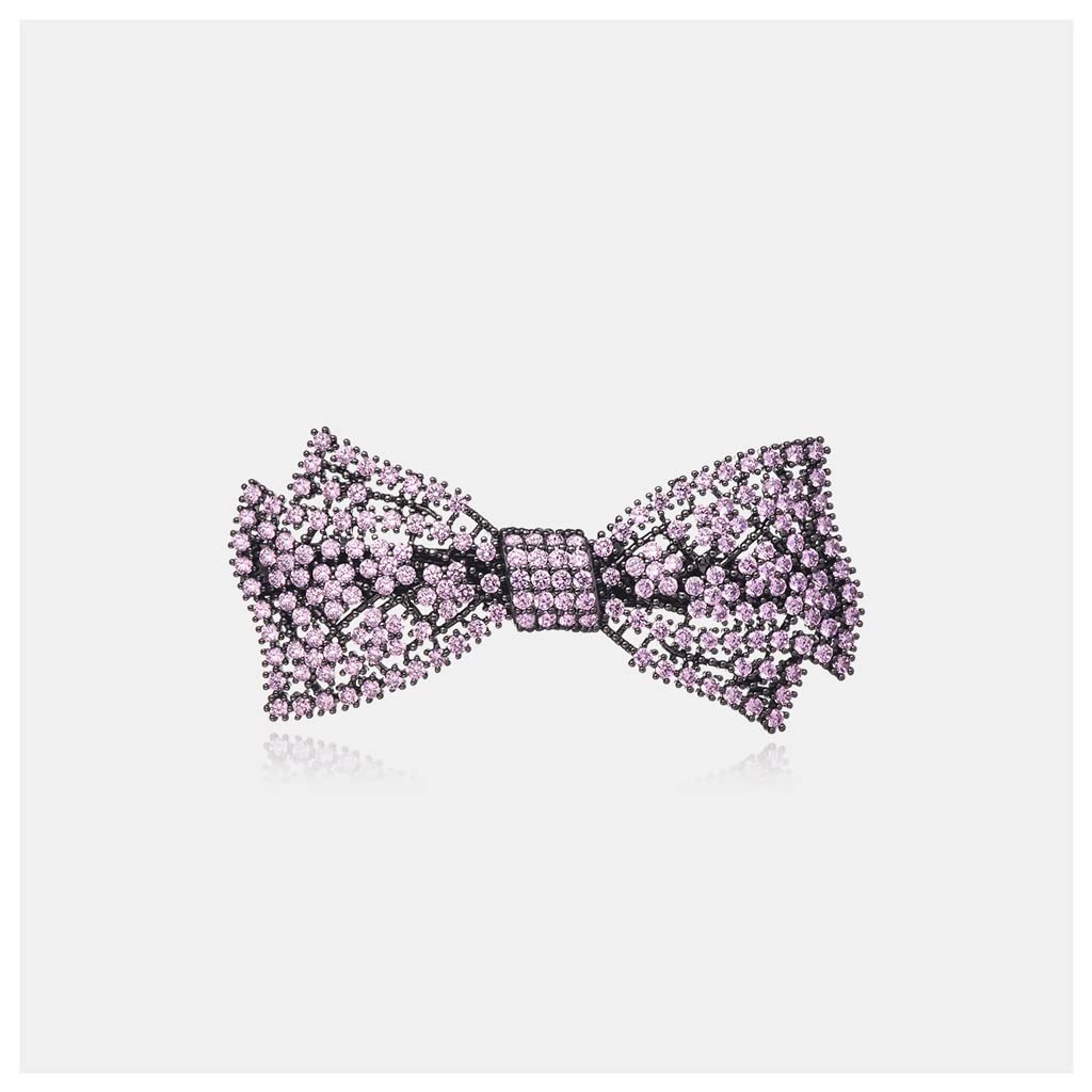 Cintas Para el Pelo de Cola de Caballo Simple temperamento elegante arco horquilla romántico retro horquilla mitad pelo top horquilla cabello alto cabello accesorios de pelo exquisito Accesorios Para