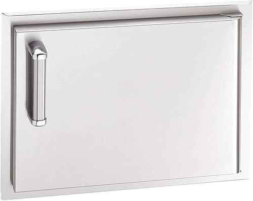 Miniatura 3 de FireMagic - Puerta de acceso individual horizontal de montaje empotrado de 14 pulgadas - Bisagra izquierda