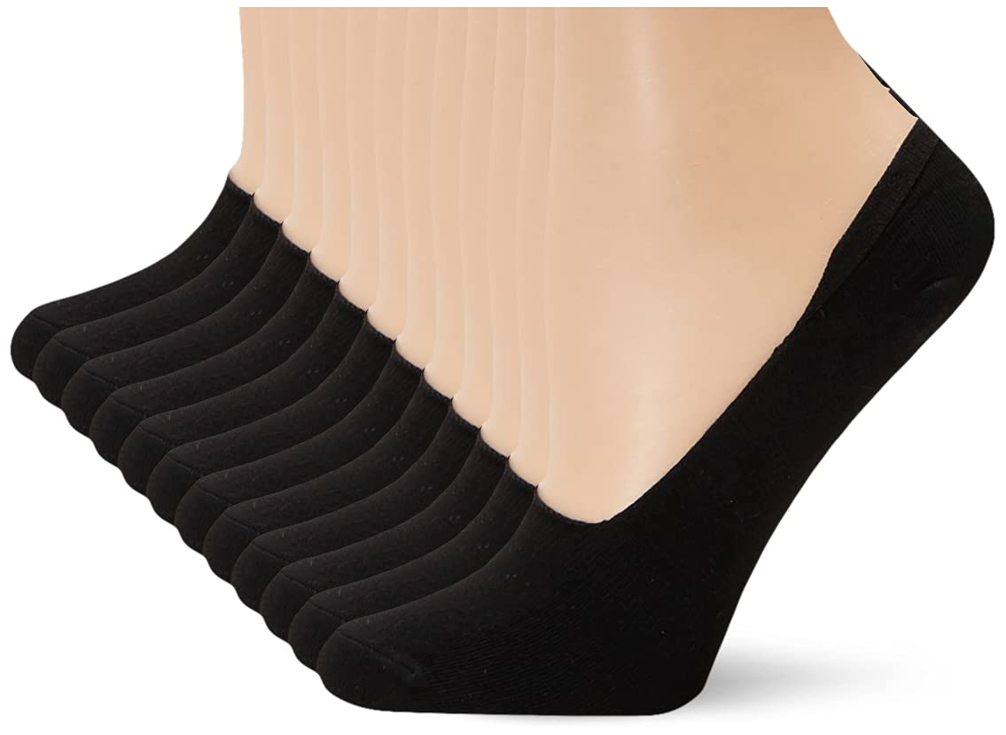 Pedswomens Mid Sport Cut Liners with Y-heel, 12 Pairs Casual Sock