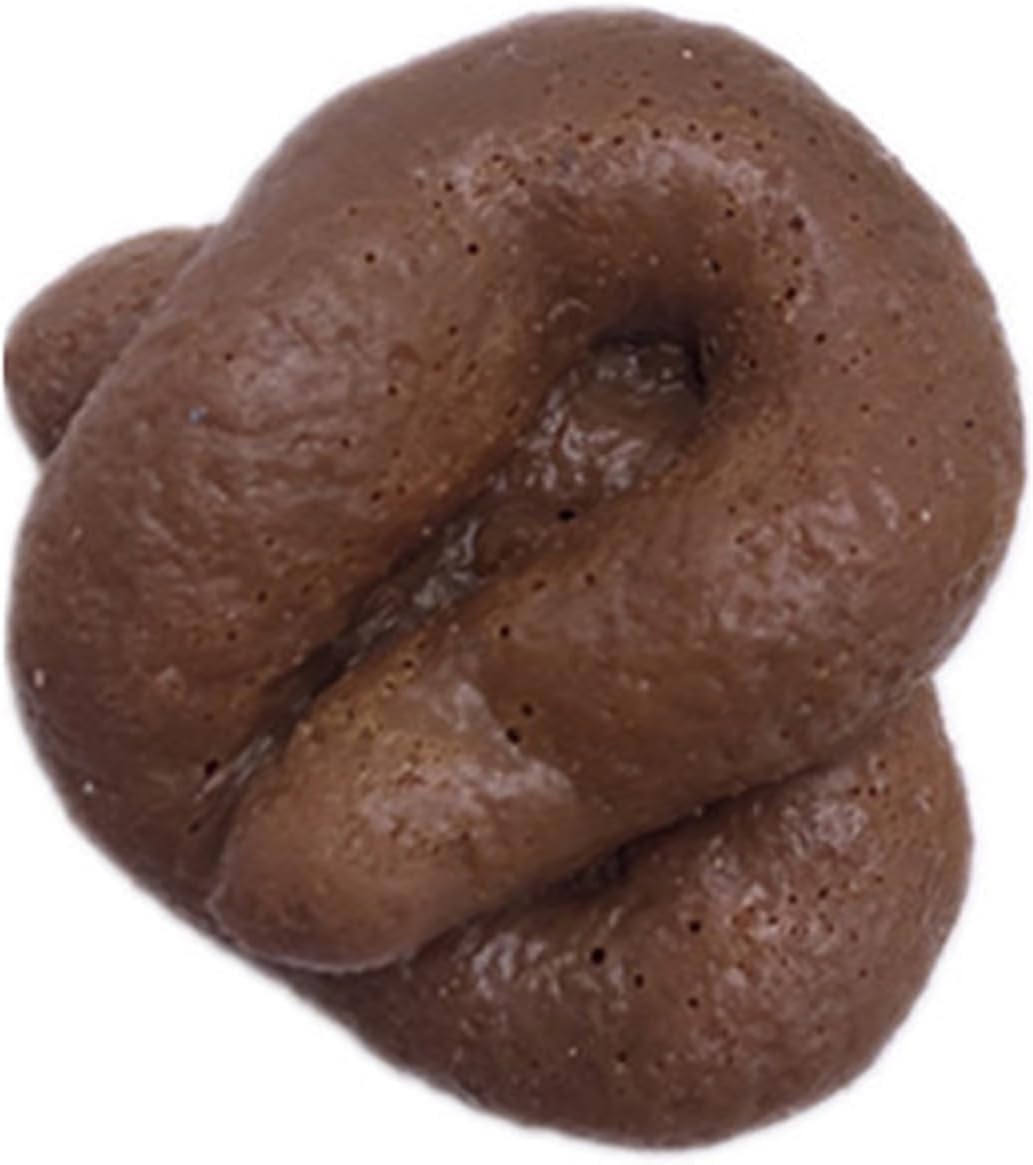 Opemg Brown Soft Poop Poop Realistic Vivid Appearance Party Supplies Simulation Tricky Poop For Halloween Poop Fake Novelty Gag