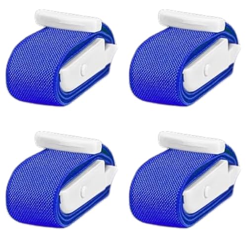 Image of Premium Elastic Medical Tourniquet Belt with Buccal /High Elasticity for Blood Collection - Adjustable, Quick-Release for Blood Collection & Emergency First Aid. (blue, Pack Of 4)