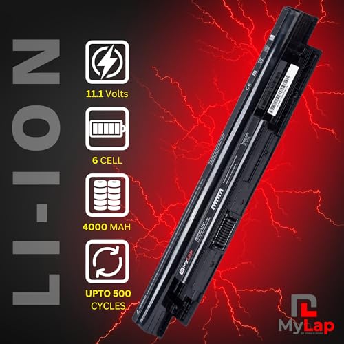 Mylap 91T8W-XCMRD Laptop Battery for DELL Inspiron 15 3000 Series 15-3537 15-3542 15-3543 15-3541 15-3521 15-3531 i3531 i3542 17 3721 3737 17R-5737... - Image 4