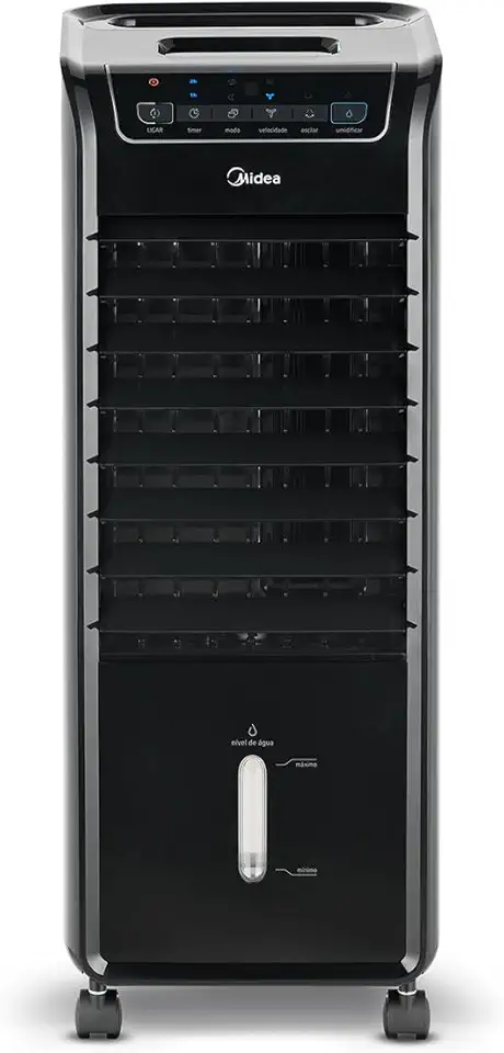 Climatizador de Ar Frio, 60W, 4,5L, Midea Preto 220V, AKAP2