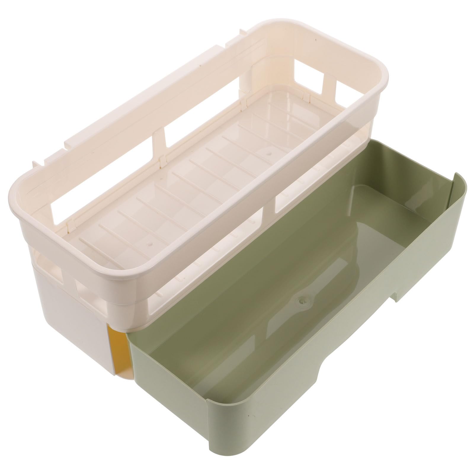HYTROVE Bathroom Storage Organizer Rack with Drawer Plastic Removable Shower Caddy Multifunctional Toiletries Storage Basket for Bathroom and