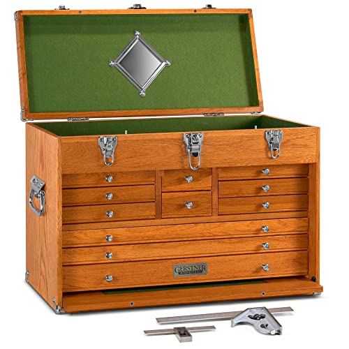 Gerstner International GI-T24 Red Oak 11-Drawer Top Chest with 6