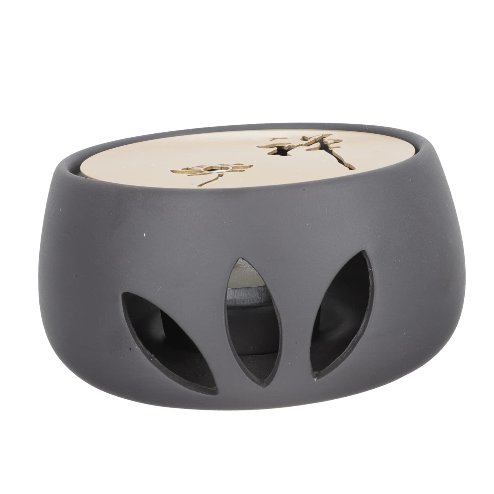 ABOOFAN Scaldasovagli in Ceramica Scaldatè Per Uso Domestico Base Riscaldante Per Teiera Scaldatè Creativo Per Casa