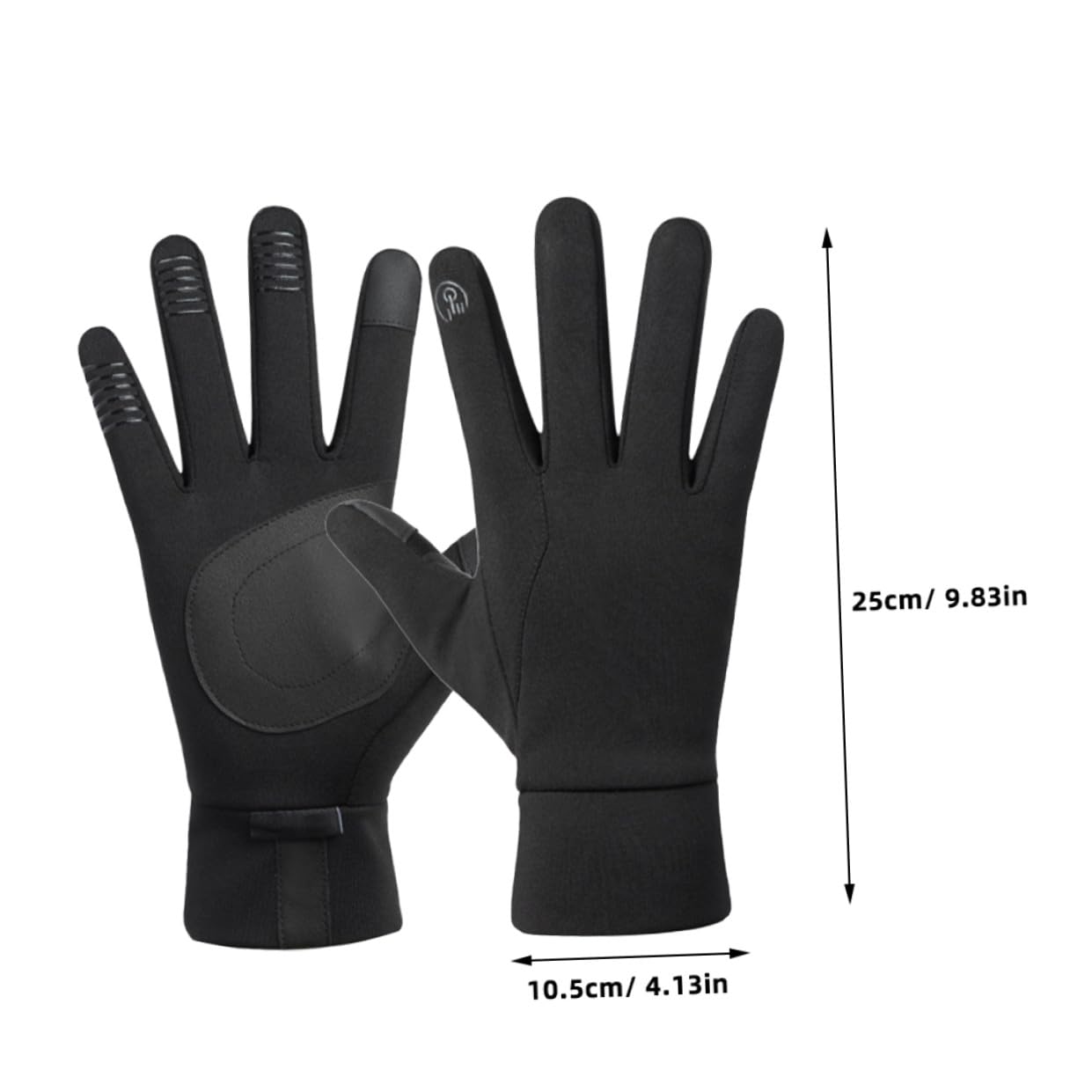 VANZACK Winterhandschuhe thermische Fäustlinge Reithandschuhe wasserdichte Skid- Outdoor- Thermo Mountainbike- Fahrradhandschuh