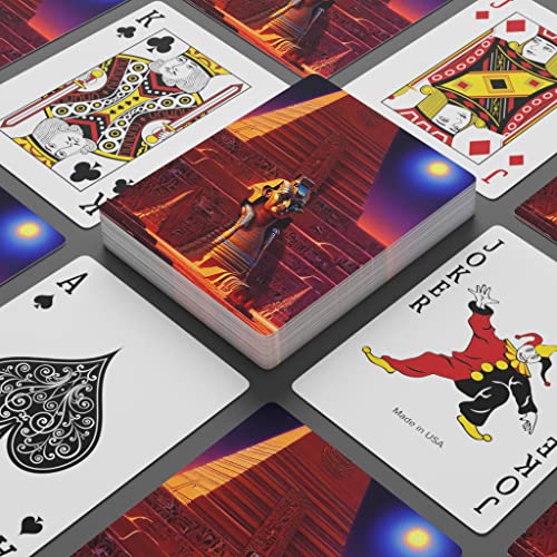 Naipes Pyramid y Esfinge para Póker y Solitario miniatura 2