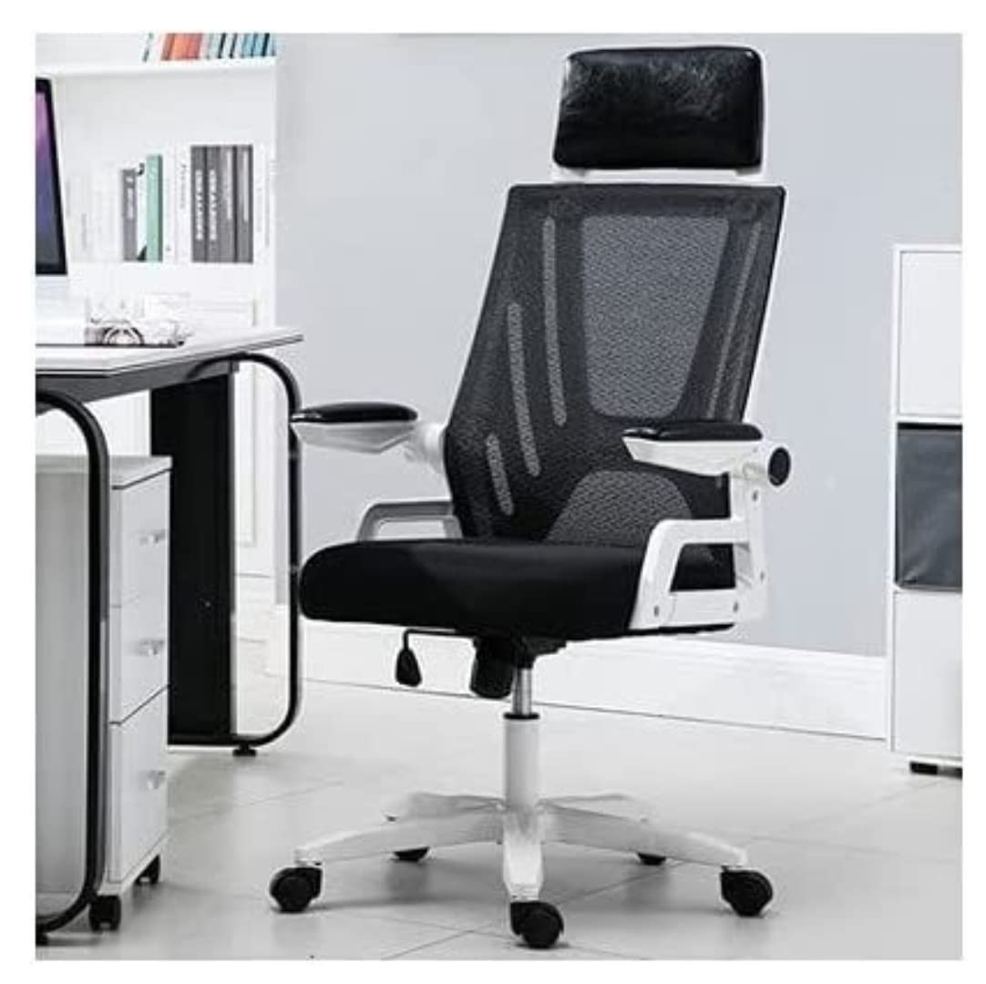 Krzesło Komputerowe Krzesło Biurowe Z Oddychającą Siatką Komputerowe Krzesło Biurowe Krzesło Obrotowe Z Wysokim Oparciem Regulowane Podparcie Lędźwiowe Ergonomiczne Gamingowy Fotel do Komputera