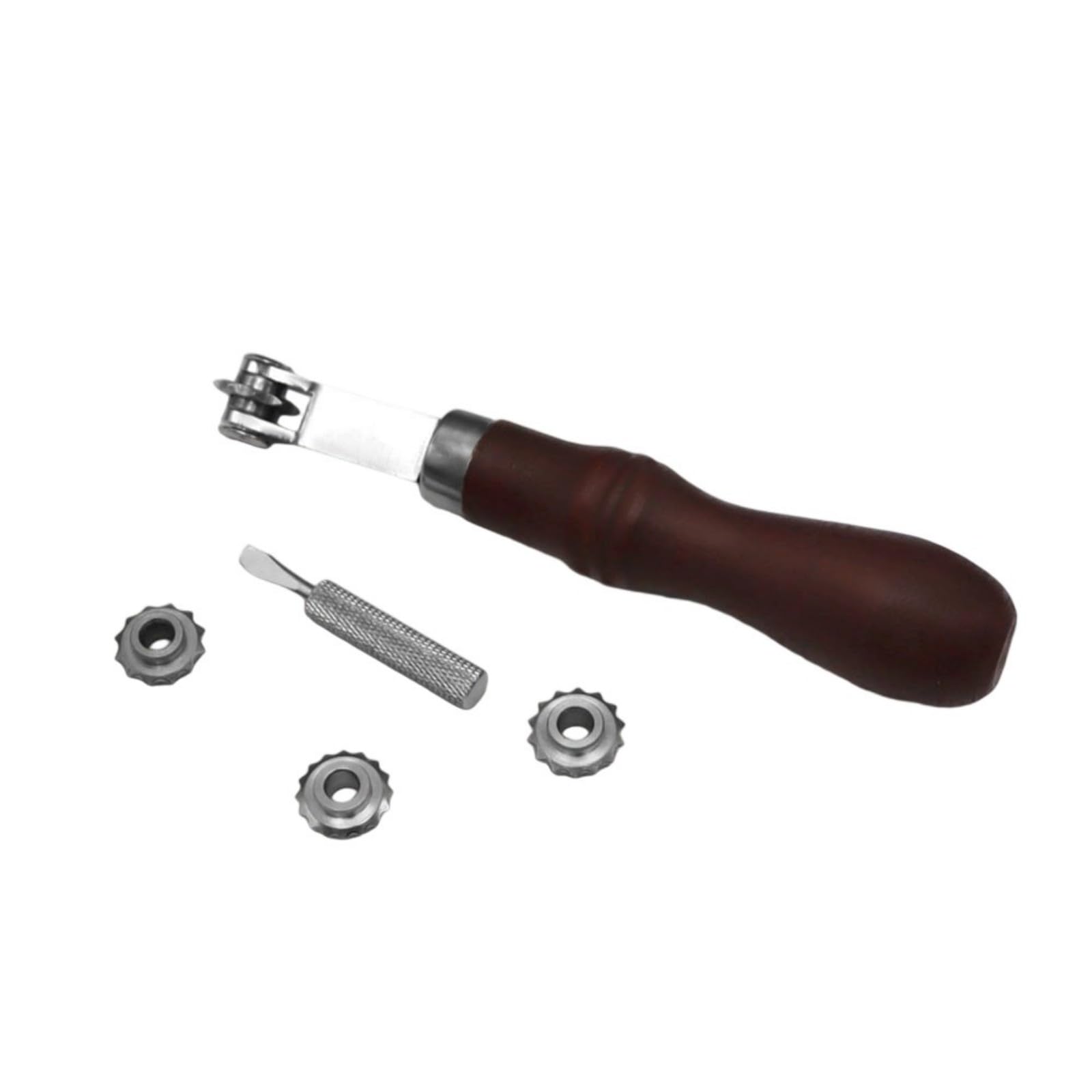 Handheld Leather Stitching Tool with Adjustable Spacing Stitching Wheel Marke for Accurate Pattern Making Marker